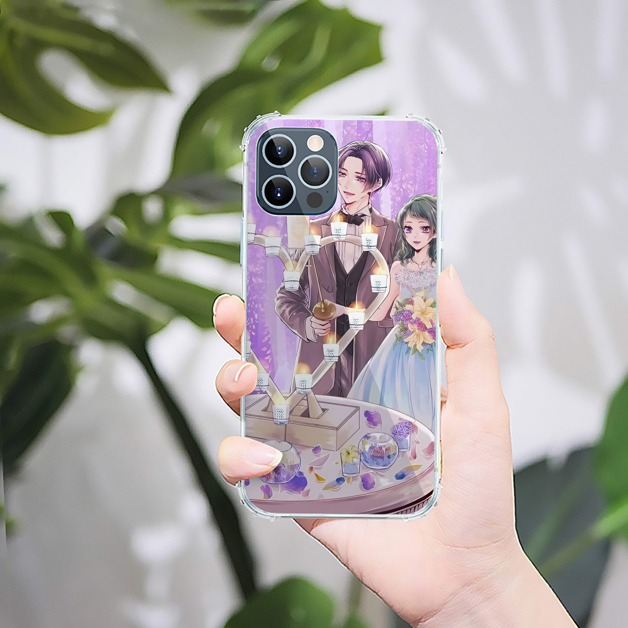 （画像用） 薬屋のひとりごと The Apothecary Diaries 【iPhone 12シリーズ対応】透明スマホケース（クリアソフトケース）